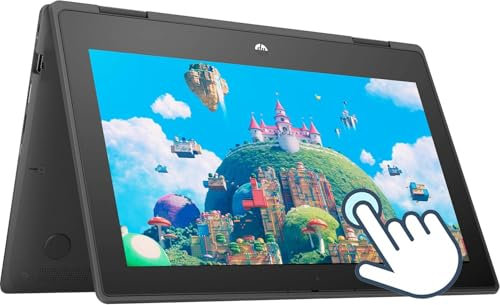 HP ProBook X360 11 G6 EE, 2 en 1 pantalla táctil Business Laptop de 11,6 pulgadas, Intel Core i5-10210U, 8 GB de RAM, 256 GB SSD, teclado de EE.UU., Windows 10 Pro (reacondicionado)