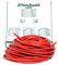 Theraband Latex Resistance Tube for Pilates, Home Gym, Rehab, Professional Physical Therapy, & Fitness Equipment, Resistance Training, Elastic Band, 7.5 Metre, Red, Medium