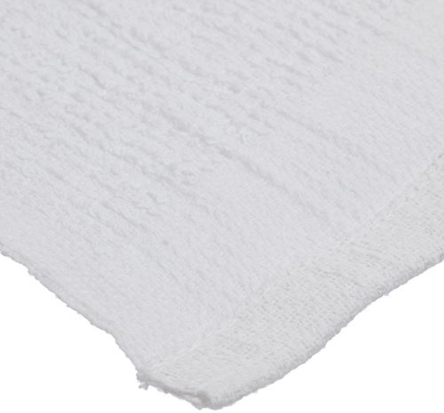 Chef Revival 700BRT28 28oz Toalla de bar acanalada de algodón, 48,26 x 40,64 cm, color blanco, paquete de 12