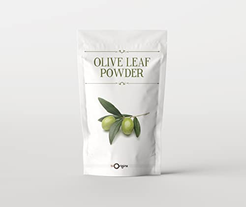 Mystic Moments | Olive Leaf Powder 1Kg | Herbal Extract from Olea Europaea | Cosmetic Grade Botanical for Skincare & Haircare | Astringent & Antioxidant Use | External Use Only