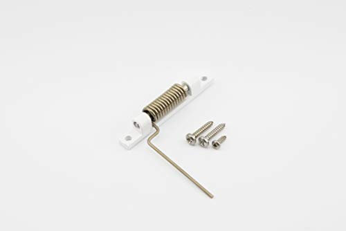 Profi Federschließer für Fliegengitter Türen weiss Türschließer Insektenschutz Federschließer Fliegengitter