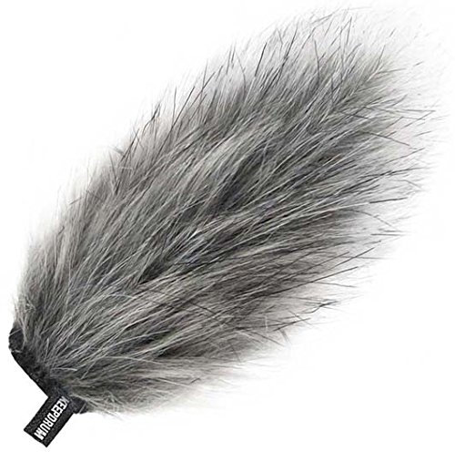 keepdrum WS04 Fell-Windschutz für Diverse Mikrofone Rode UVM