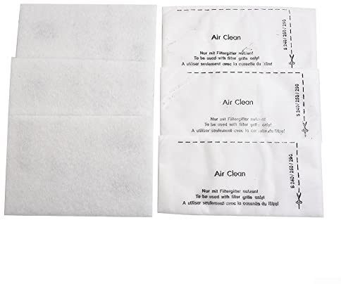 CNANRNANC Für Miele Airclean Filter 6 x Super Air Clean & Motorfilter for für Miele Sf-SAC 20/30 Staubsaugerfilter 3944711