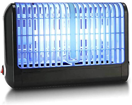 Tueur de moustiques, tueur de moustiques professionnel électronique intérieur tueur d'insectes, insecte, mouche, tueur de moustiques, ampoules UV 12 W pour usage domestique et commercial. Lampe anti-