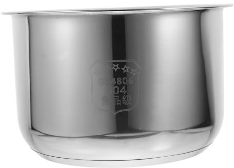 TOPBATHY Revestimiento De Olla Arrocera Olla Interior Antiadherente Olla Interior De Repuesto Para Olla Arrocera Olla Arrocera China Molino Triturador Utensilios De Cocina Acero Inoxidable