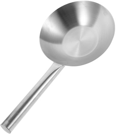 Alipis 1kg Louche à Soupe Acier Inoxydable Longue Écope Ergonomique Pour Cuisine Idéale Pour Transférer Liquides Conteneurs Profonds