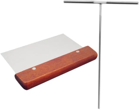 Gatuida Utensile in Acciaio Inox per Crepes Paletta per Spalmare Pastella Stendicrepe per Distribuire Uniformemente Utensile per Pancake da Cucina
