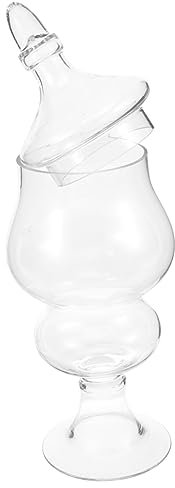 COOPHYA Bonbonnière En Verre, Porte-Chocolat, Boîte À Transparente, Contenant À Biscuits, Bonbonnière Transparente, Boîte À Dragées De Mariage, Sucrier Avec Couvercle, Boîte De Rangement