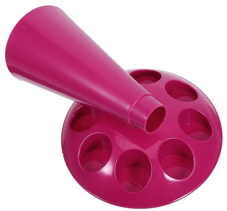 Healifty Soporte para boquillas decorativas soporte de manga pastelera de plástico soporte para bolsa de decoración de pasteles soporte para bolsa para decorar pasteles el plastico Rosado
