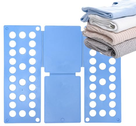 Planche à Plier Les Vêtements - Accessoire De Pliage pour T-Shirts Et Textiles | Organisateur Linge Rapide Pliable - Aide Au Rangement Maison, Voyage Dortoir pour Adultes Et