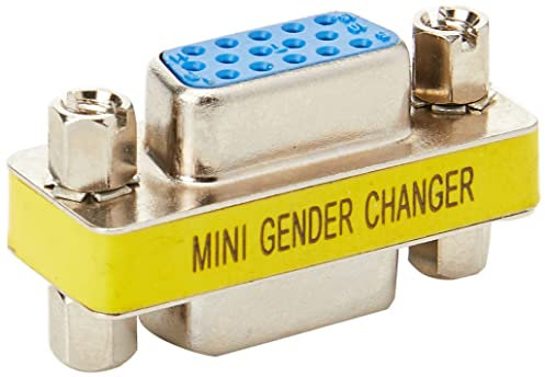 StarTech.com Accoppiatore VGA, Adattatore prolunga cavo VGA femmina a femmina, VGA Gender Changer F/F