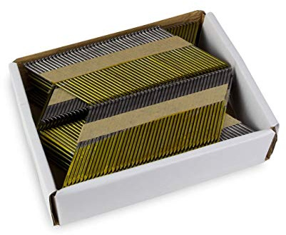 DEMA Stahl Streifennägel 1200 Stk. 34° – Nägel, Klammern, Druckluftnägel – 2,87x65 mm, robust, langlebig – Nagler, Bau, Handwerk