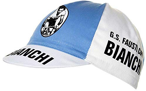 APIS Retro Cycling Team Cap Vintage Fixie Bianchi Piaggio White