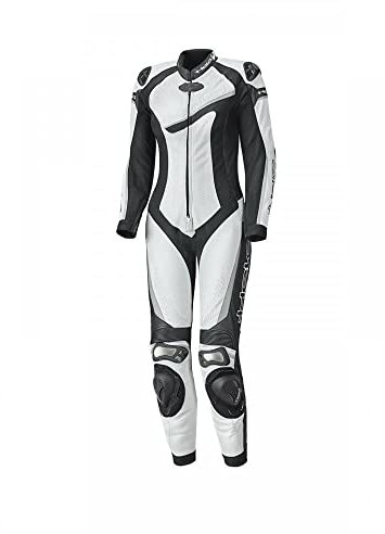 Held Ayana II 1-Teiler Damen Motorrad Lederkombi, weiß/schwarz, 46