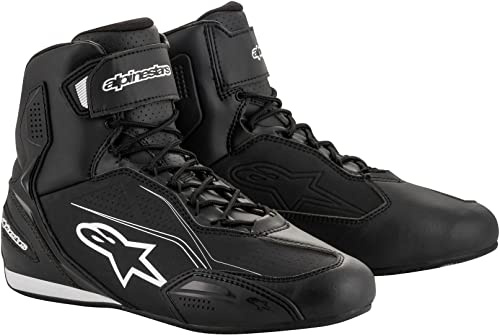 Alpinestars Herren Faster 3 Motorradstiefel, Schwarz, 41 EU