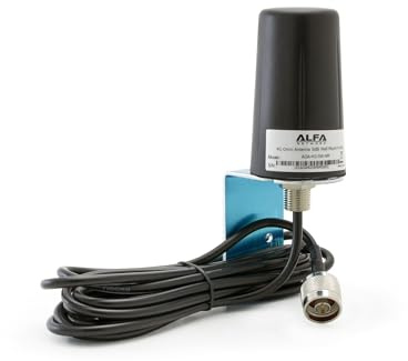 Alfa Network 4G LTE Outdoor Antenne 5dBi Omni Wandhalterung N male AOA-4G-5W-NM