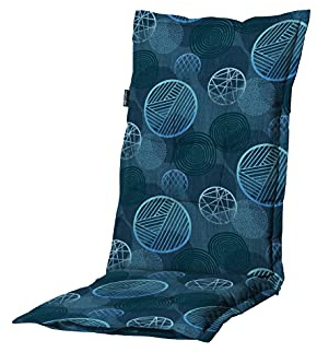 Madison Gartenkissen Hoher Rücken Circle blue