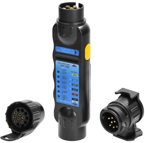 ORNO AE-13231 Anhänger Prüfgerät Standard 13/7-Polig 12 / 24V