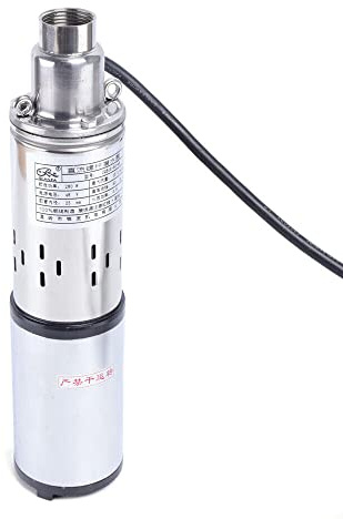 Bomba de pozo profundo de CC solar bomba de pozo bomba tubular sumergida hasta 30m 48V 280W