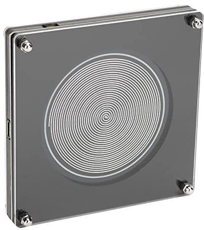 Generador de ondas de 7 83 HZ Resonancias Pulso de frecuencia ultrabaja Ayuda para dormir ABS Plata FM783 Generador de frecuencia extremadamente baja Generador de forma de onda de