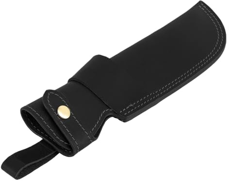 Knife Sheath,Leather Knife Sheath for Belt,Chef Knife Guard,Knife Holster for 4 inch Blade Knife,Knife Holder,Knife Cover Sleeve,EDC Belt Organizer,Sheath for Chef Meat Cleaver,Gifts for Men
