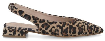 Lüke Schuhe Peeptoes & Slingpumps Praia, Reptillederoptik, Beige, Damen EU 37