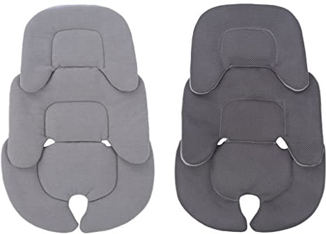 MHADBKH Cojín infantil para asiento de coche para almohada de cabeza y cuerpo
