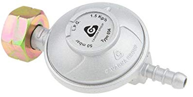 Détendeur 50 mbar à tétine tout gaz compatible