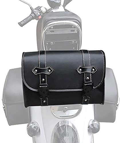 Bolsa Respaldo Sissy Bar Trasera per Motos Custom Craftride SB3 Negro