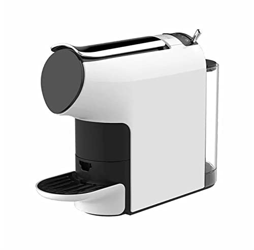 DieffematicKF Coffee Machines Smart Automatic Capsule Coffee Machine Control Fully Automatic Home Office Small Espresso Multi-flav (Color : White, Size : UK)