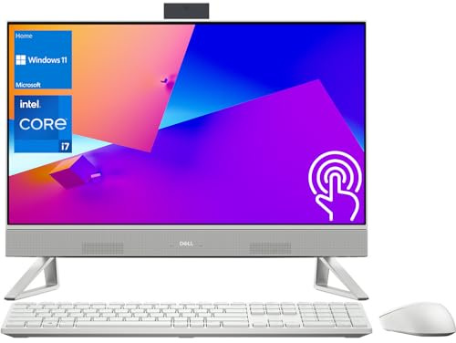 Dell Inspiron Touch Screen All-in-One PC 23.8 FHD, Intel Core i7-1355U, 32GB RAM, 1TB PCIe SSD, Windows 11 Home
