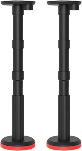 Martinetto Regolabile per Mobili | 2X Supporto Telescopico Regolabile,Barra Sollevamento Lavello e Supporto per Installazione Mobiletto Bagno