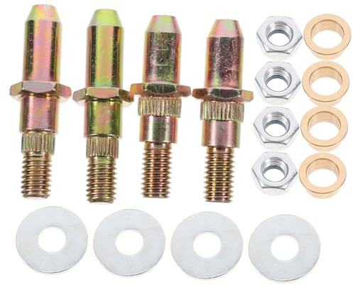 GALPADA Kit Riparazione Cerniera Auto con Perni e Boccole in Ferro Facile da Installare e Resistente Compatibile per Cerniere Frontali Ripristino Funzionalità Duraturo