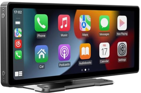 FUANA Wireless Per Carplay e Per Android Auto 10 26 Pollice Auto Multimedia Video Player per Integrazione Senza Soluzione Di Continuità Smartphone