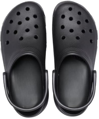 Clogs pour Homme Femme Enfants, Sabots et Mules Unisexes – Tongs de Plage antidérapantes, Sandales légères EVA – Chaussures Confortables d'été Piscine Plage Jardin 36-42 EU, Noir, 41 EU