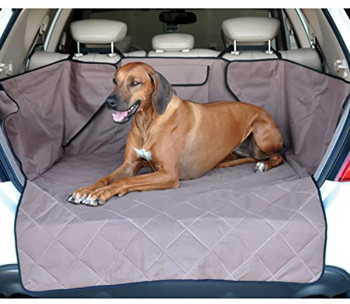 K&H Pet Products Quilted Cargo Cover Tan Standard/Mid-Size Vehicle 54 Inches