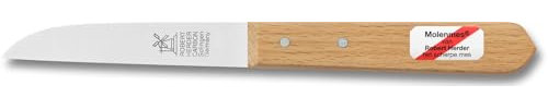 Herder Molenmes schilmesje houten heft Carbon niet roestvrij