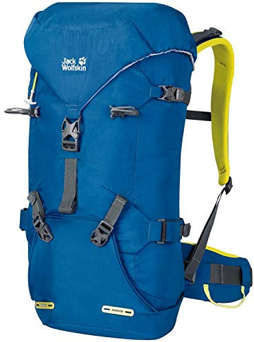 Jack Wolfskin Unisex Rucksack Mountaineer Rucksack, Electric Blue, One Size, 2008421