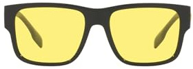 Burberry KNIGHT BE 4358 Herrsolglasögon BLACK/YELLOW 57/18/145