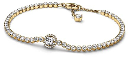 PANDORA Funkelnder Kranz Tennisarmband 569416C01 Damenarmband