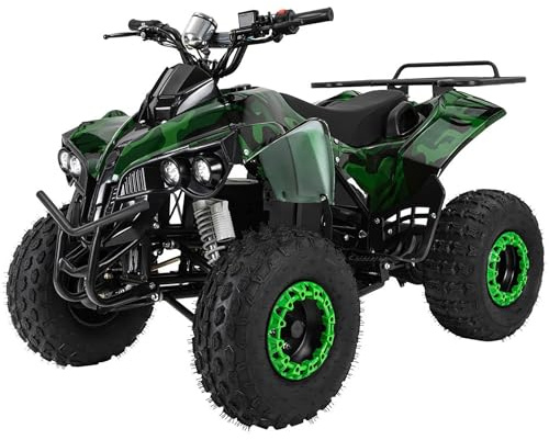 Actionbikes Motors Kinder Quad Elektro ATV S-10 (Camouflage lackiert)