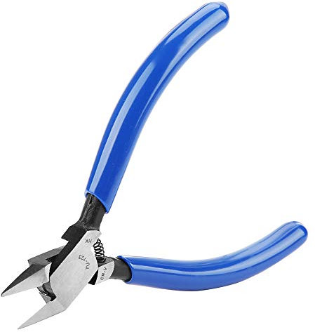 4inch Cable Cutters, Wire Cutter Pliers, Cutting Nippers, Chrome Vanadium Steel, Ergonomic Handle, for Electronic Repair, Model Making, Fishing
