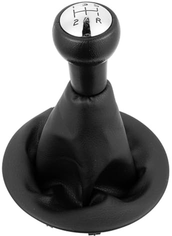 Honfitat Pommeau de levier de vitesse pour voiture avec cache-bagage compatible avec Citroen Berlingo II Peugeot Partner II 2008 2009 2010-2018 accessoires intérieurs (pommeau de levier de vitesse