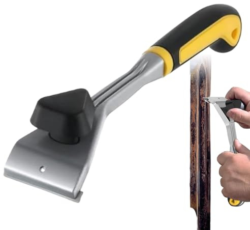 Hartmetall-Schaber-Werkzeug – Robuster Farbentferner, Ergonomischer, Rutschfester Griff | Multi-Oberflächen-Boden-Holz-Metall-Reiniger | Kleber, Lack, Kitt, Harz, Langlebige Klingenkonstruktion,