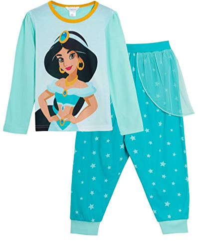 Disney Girls Aladdin Princess Jasmine Dress Up Pyjamas 3-4 Years