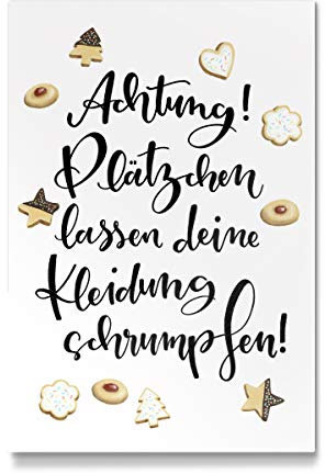 artboxONE Galerie-Print 90x60 cm Achtung! hochwertiges Acrylglas auf Alu-Dibond Bild - Wandbild von Gelbkariert