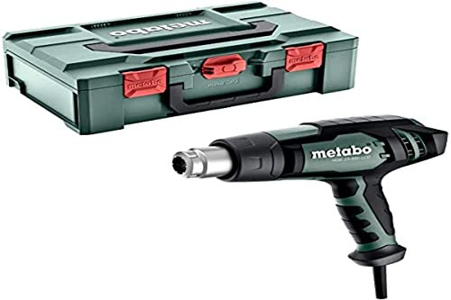 Metabo Heißluftgebläse HGE 23-650 LCD (603065500) metaBOX 145, Luftmenge: 150 / 500 l/min, Anzahl Luftmengenstufen: stufenlos , Lufttemperatur: 80 - 650 °C