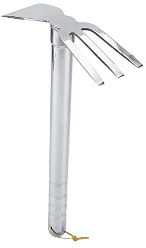 Houe à Main cultivateur motoculteur à Trois Dents en Acier Mini Griffe râteau Outils de Jardin en Plein air ameublissant Le Sol désherbage Plantation