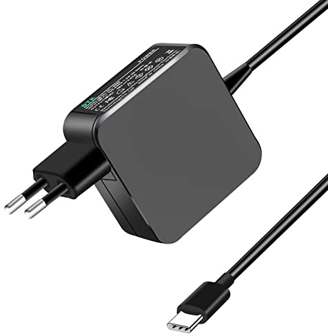 DTK Chargeur 65W USB C Alimentation Ordinateur Portable pour Lenovo HP Dell ASUS Acer Samsung Google Chromebook Huawei Xiaomi Matebook Tablette Adaptateur Type C