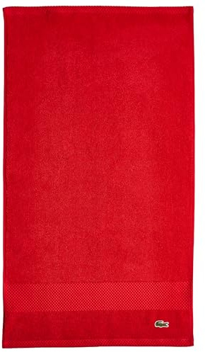 Lacoste Heritage Supima Cotton Hand Towel, Formula One, 16 x 30
